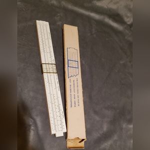 Vintage mathematics ruler